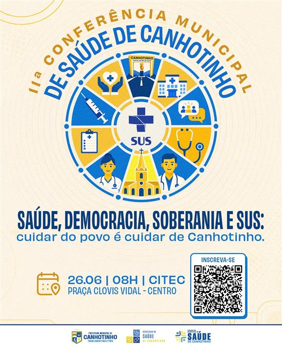 11ª Conferência Municipal de Saúde de Canhotinho